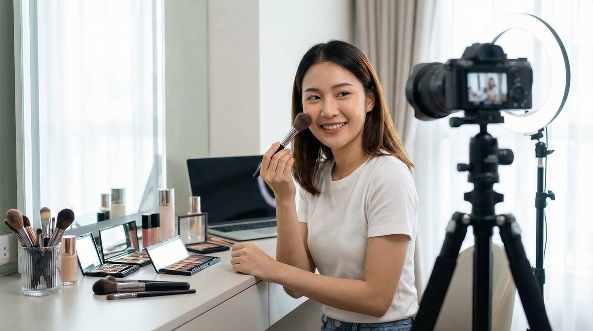 国产美妆视频教程